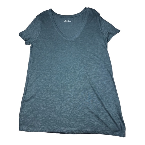 Susina Scoop Neck Slub T-shirt Size M - Picture 3 of 11